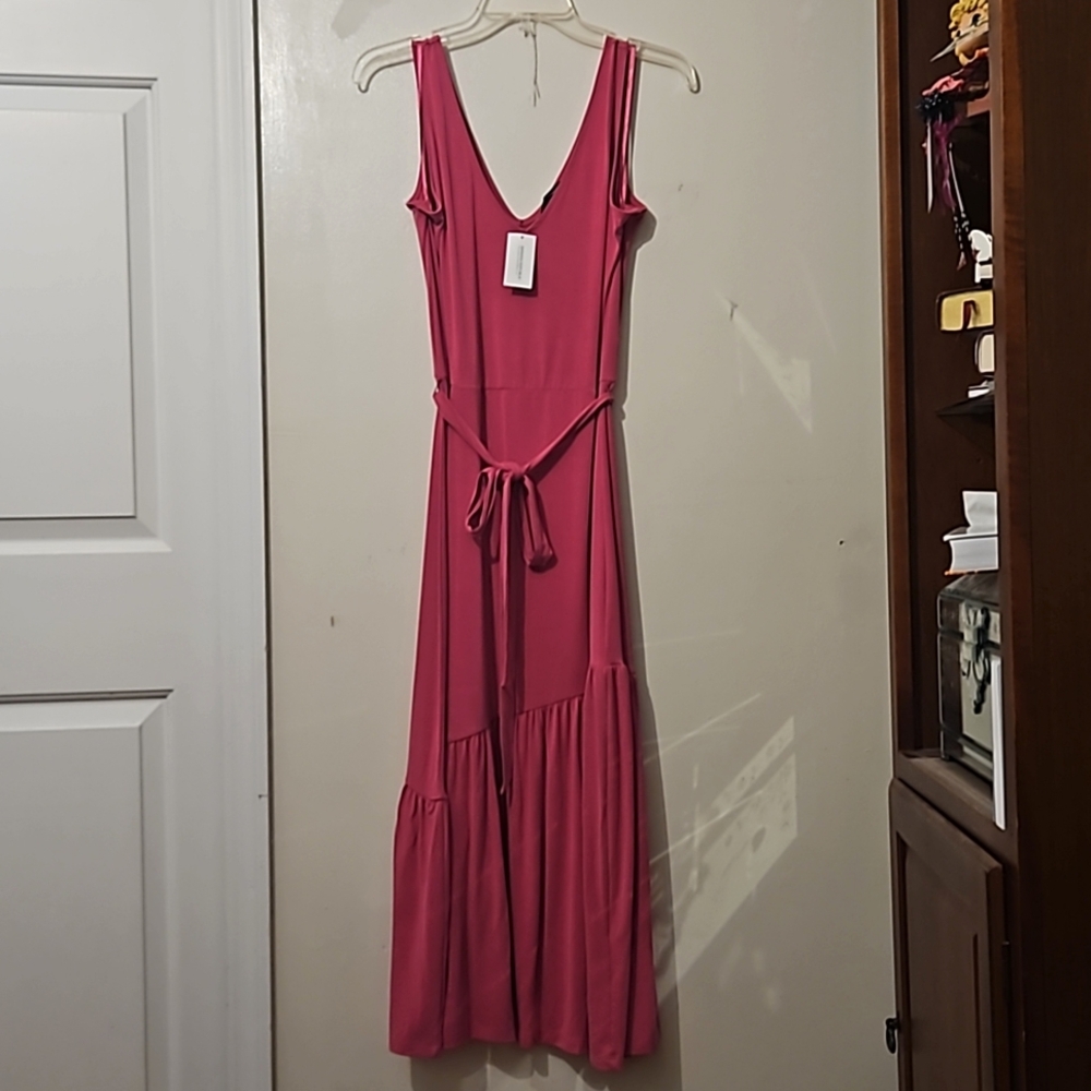 NWT Banana Republic Flounce Maxi Dress/ M